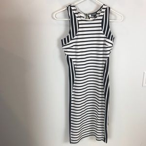 Buffalo- David Bitton Bodycon Stripe Dress- NWT